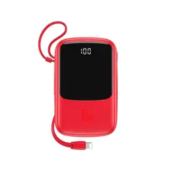 مشخصات، قیمت و خرید پاوربانک 10000 میلی‌آمپری بیسوس 15W مدل Baseus Q pow PPQD-B09 - فروشگاه اینترنتی فارس بازار
