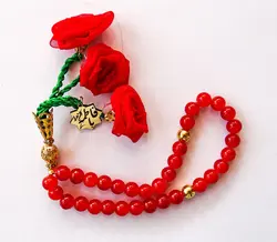 تسبیح گل دار
