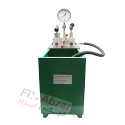تست پمپ دستی 1000 بار فشار قوی هیدرواستاتیک 2DSY-100