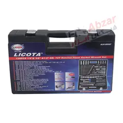 مجموعه 120 عدد آچار بکس لیکوتا مدل ALK-8006F