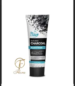 ماسک زغال صورت فارماسی مدل activated charcoal