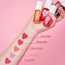 رژگونه و رژلب مایع بنفیت benefit love tint