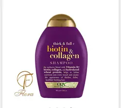 شامپو بیوتین و کلاژن (OGX) بنفش ضد ریزش مو