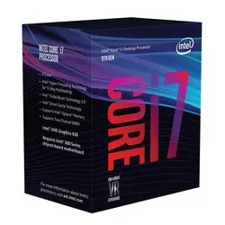پردازنده مرکزی اینتل سری Coffee Lake مدل Core i7-8700