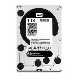 هارد 1 ترابایت مشکی وسترن دیجیتال Western Digital 1TB WD Black