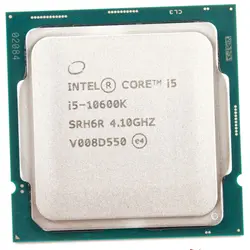 پردازنده مرکزی اینتل سری Comet Lake مدل Core i5-10600k