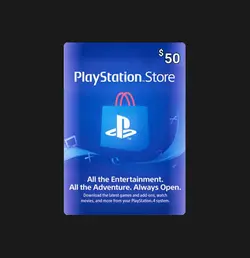 گیفت کارت 50 دلاری PSN - نسخه امریکا