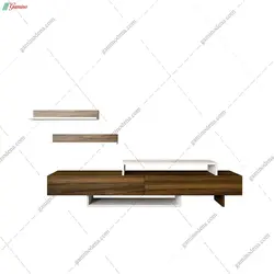 میز تلویزیون سما + شلف