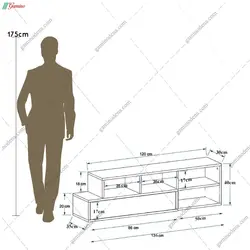میز تلویزیون گلسا