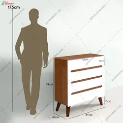 دراور 4 کشو قطره