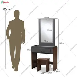 میز آرایش طلا