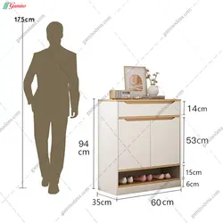 جاکفشی کنسولی حنا عرض 60