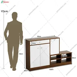 جاکفشی کنسولی زمرد + نشیمن