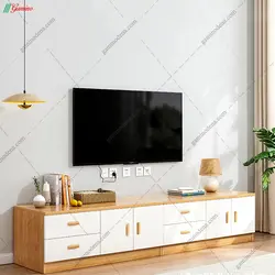 میز تلویزیون دو تکه گندم