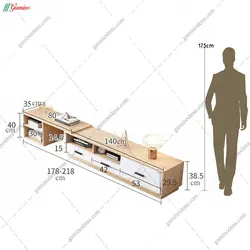 میز تلویزیون قطره