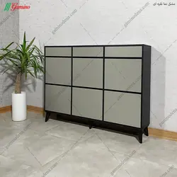 جاکفشی شش در، سه کشو و داشبوردی شایان