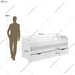 تخت خواب میزبان و مهمان پندار