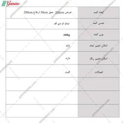 کمد لباس چهار تکه هانا