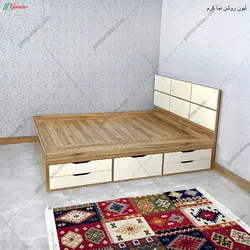 تخت خواب دو نفره امید