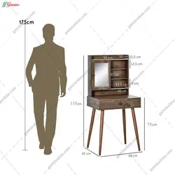 میز آرایش گلسا