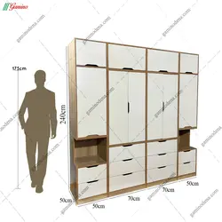 کمد لباس 4 تکه پاییز