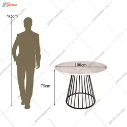 میز غذا خوری بنفشه