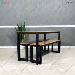 میز ناهار خوری دنا + نیمکت