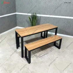 میز ناهار خوری دنا + نیمکت