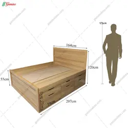 تخت خواب درسا