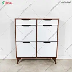 جاکفشی چهار در دو کشو داشبوردی آلوا