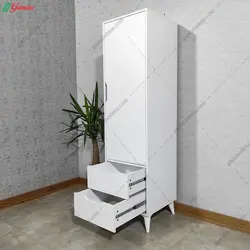 کمد لباس دو کشو آلوا تک در