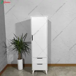 کمد لباس دو کشو آلوا تک در