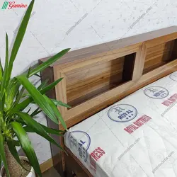 تخت خواب دو نفره کشودار روبین