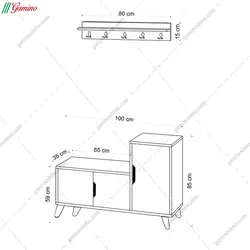 جاکفشی و جالباسی مارینا