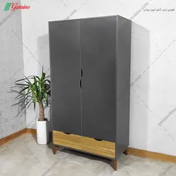 کمد لباس دو کشو مهر