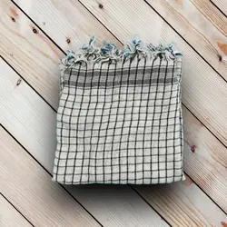 خرید چفیه سفید (نخی با کیفیت) طرح بسیجی ✓ گنج صادق