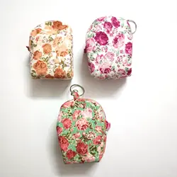 خرید کیف هندزفری کوچک (گل گلی طرح دار) - گنج صادق