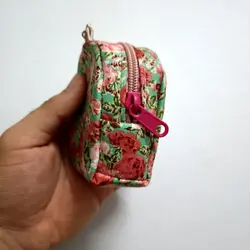 خرید کیف هندزفری کوچک (گل گلی طرح دار) - گنج صادق