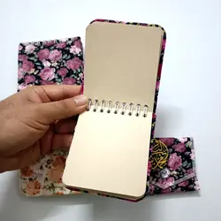 دفترچه سیمی جعبه دار گل گلی (باجانماز وپیکسل) - گنج صادق