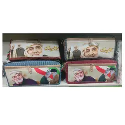 خرید جامدادی طرح حاج قاسم سلیمانی | جامدادی سردار سلیمانی ✓ گنج صادق