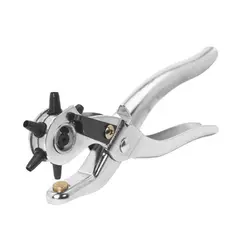 مجموعه دو عددی کمربند سوراخ کن و ابزار پانچ حلقه ویسکینگ مدل DK-010 - گاراژ ابزار