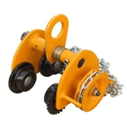 ترولی (ریل) زنجیری جرثقیل دستی 3 تن - گاراژ ابزار