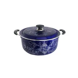 قابلمه تفلون الیت سایز 30 رنگ سرمه ای