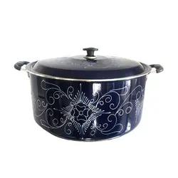 قابلمه تفلون الیت سایز 47 رنگ سرمه ای