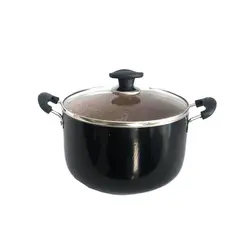 قابلمه گرانیت کیهان سایز 24 رنگ مشکی