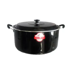 قابلمه گرانیت کیهان سایز ۵۰ رنگ مشکی