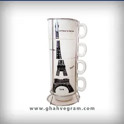 فنجان استنددار طرح ایفل