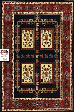 گلیم فرش قشقایی کد 1704