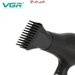 سشوار فوق حرفه ای وجی ار موتور سنگین دو موتور ه مدل 450 وات 2400وات - فروشگاه اینترنتی قاسمی شاپ