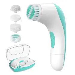 فیس براش 4 کاره برند ETEREAUTY ETEREAUTY 4 in 1 Travel-sized Electric Facial Cleaning Brush Skin Care Electric Beauty Device Brush Skin Care Massager - فروشگاه اینترنتی قاسمی شاپ